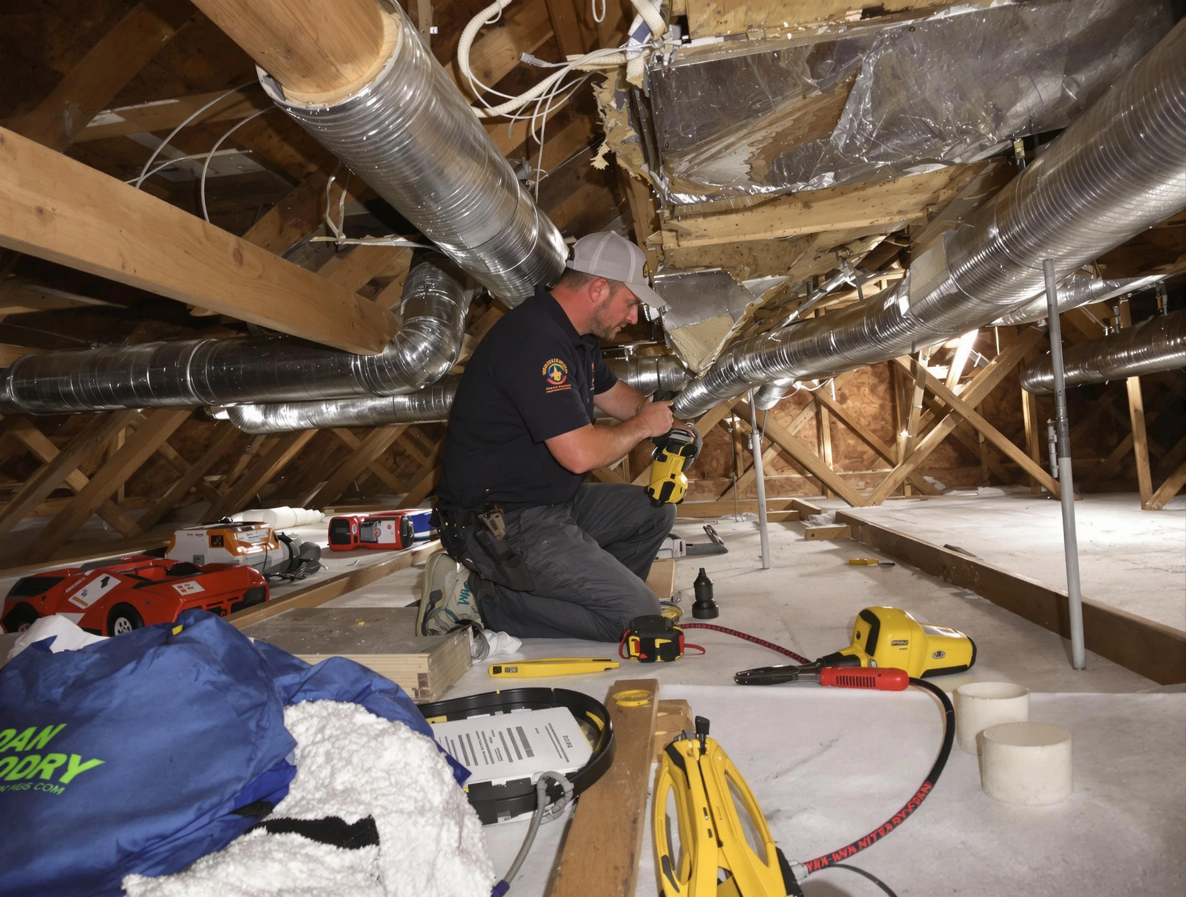 Professional air duct repair by Florence Air Duct Cleaning in Florence