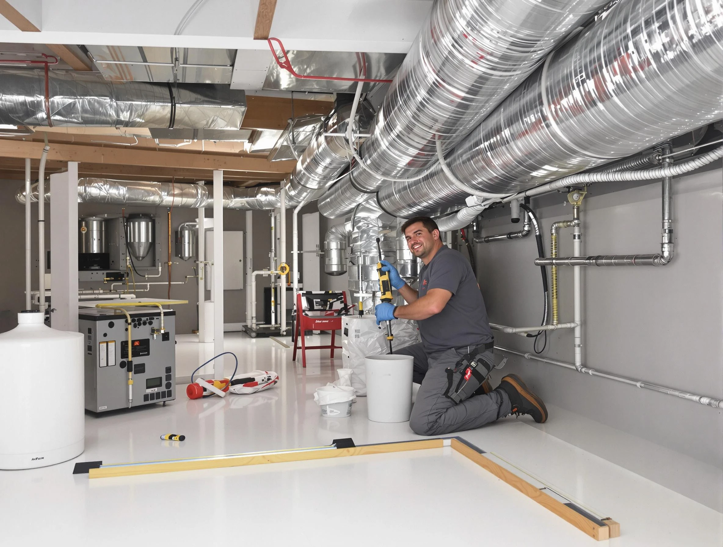 Professional duct sealing service by Florence Air Duct Cleaning in Florence