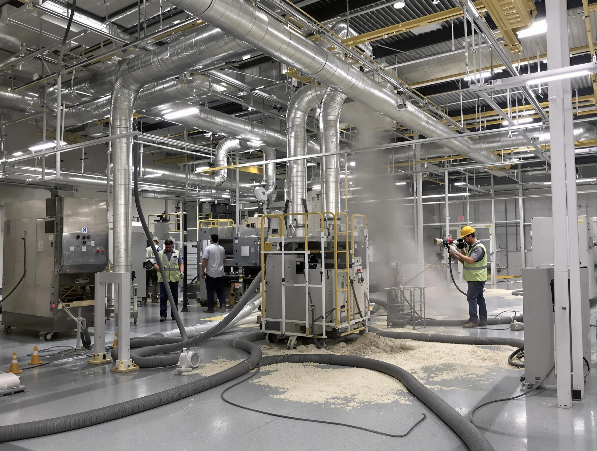 Heavy-duty industrial duct cleaning by Florence Air Duct Cleaning in Florence